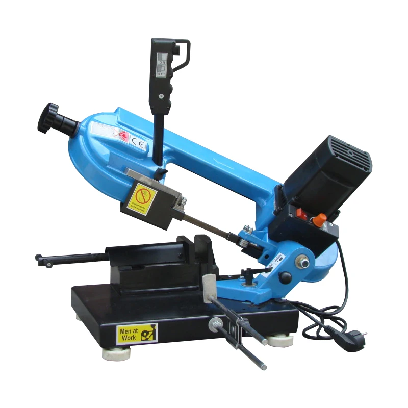 BS-85 Band Saw Machine Small Portable Portable 1000W Cutting Wood Metal Glass Fiber Plastic