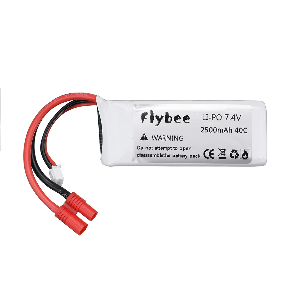 7.4V 2500MAh Pin Lipo Cho Syma X8C X8W X8G Rc Drone Các Bộ Phận Dự Phòng Pin 2S 7.4V cho RC Đồ Chơi Xe Thuyền Drone Quadcopter Phần