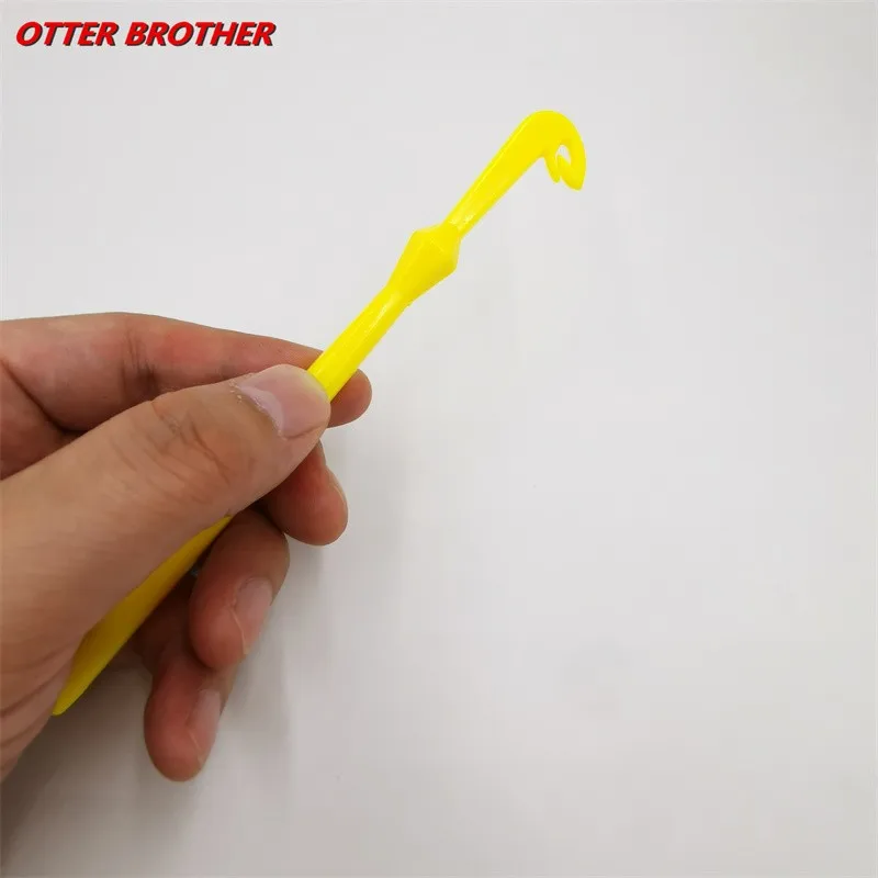 2 or5pcs Typing Node And Disgorger Fishhook Loop Fast Draw Fishing Hook Line Tier Kit Tie Fast Nail Knot Tying Tool Pesca Tackle