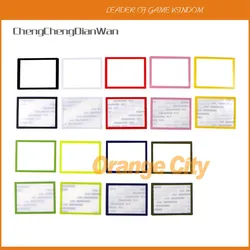 1set for NDSL For Nintend DS Lite Upper lower LCD Screen lens top bottom screen lens plastic screen lens cover for NDSL console