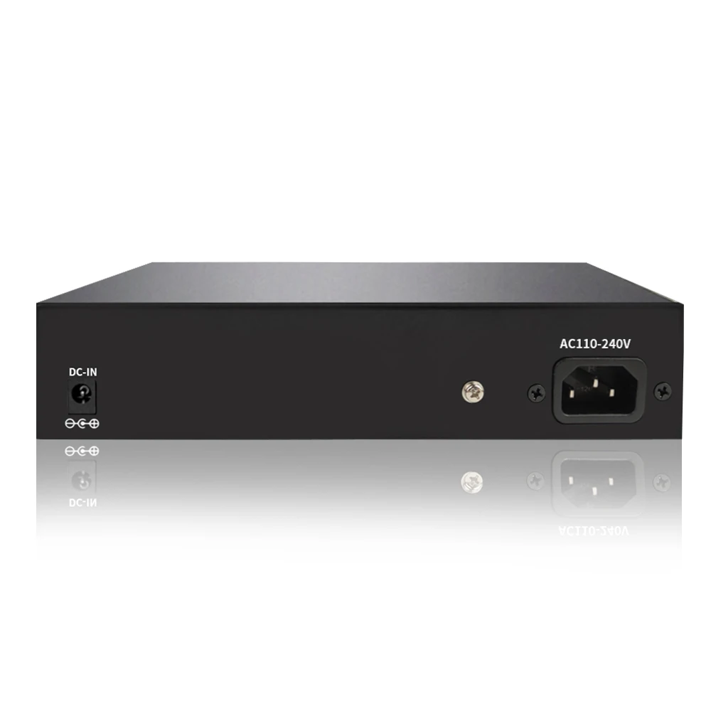 8 Port Gigabit RJ45 + 2 Gigabit SFP Slots Managed ethernet Switch 10 Port Managment POE Switch