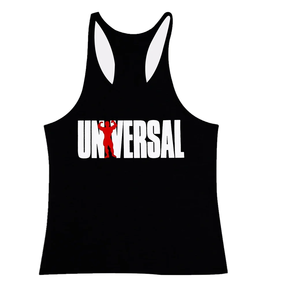 Bodybuilding Man Tank Top Casual Letter Print Gym Men Vest Crop Debardeur Homme Fitness Cloth Undershirt Singlet Sweat for Male