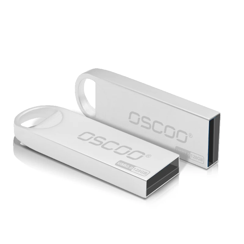 

OSCOO Pendrive Mental USB Flash Drive 8GB 16GB 32GB 64GB USB Drive Flash Memory U Disk USB Key Storage Devices Wholesale