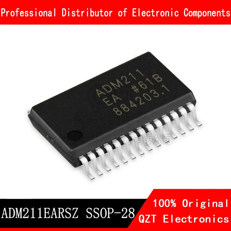 10 pcs/lot ADM211EARSZ ADM211EA ADM211 SSOP-28 nouveau original En Stock