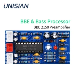 UNISIAN Audio Preamplifier BBE2150 Digital Processor Subwoofer High Sound quality PreAmp For Amplififers
