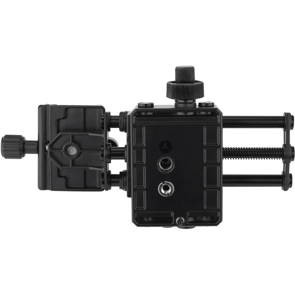 VLOGMAGIC 4-Way Adjustments Macro Focusing Rail Slider Integrated Arca-Type Quick Release System for close-up work/tilt-shift