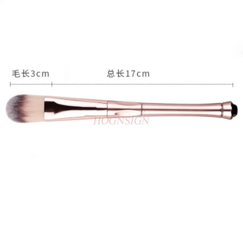 Brocha para base, cabezal plano, brocha para base, máscara, pasta, maquillaje sin rastro, venta