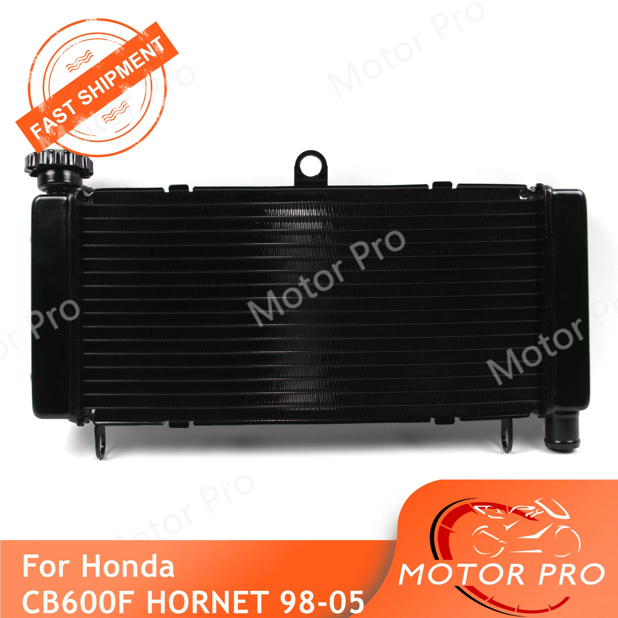 Motorcycle Radiator For Honda CB600F HORNET 1998 - 2005 Aluminum Cooling Cooler CBF CB600 CB 600 F 1999 2000 2001 2002 2003 2004