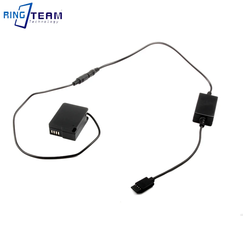 Suitable For DJI Ronin Stabilizer Flat Port To DC Cable + DCC8 Dummy Battery For Panasonic FZ200 G6 G5 G5K GH2 GH2K GH2S Cameras