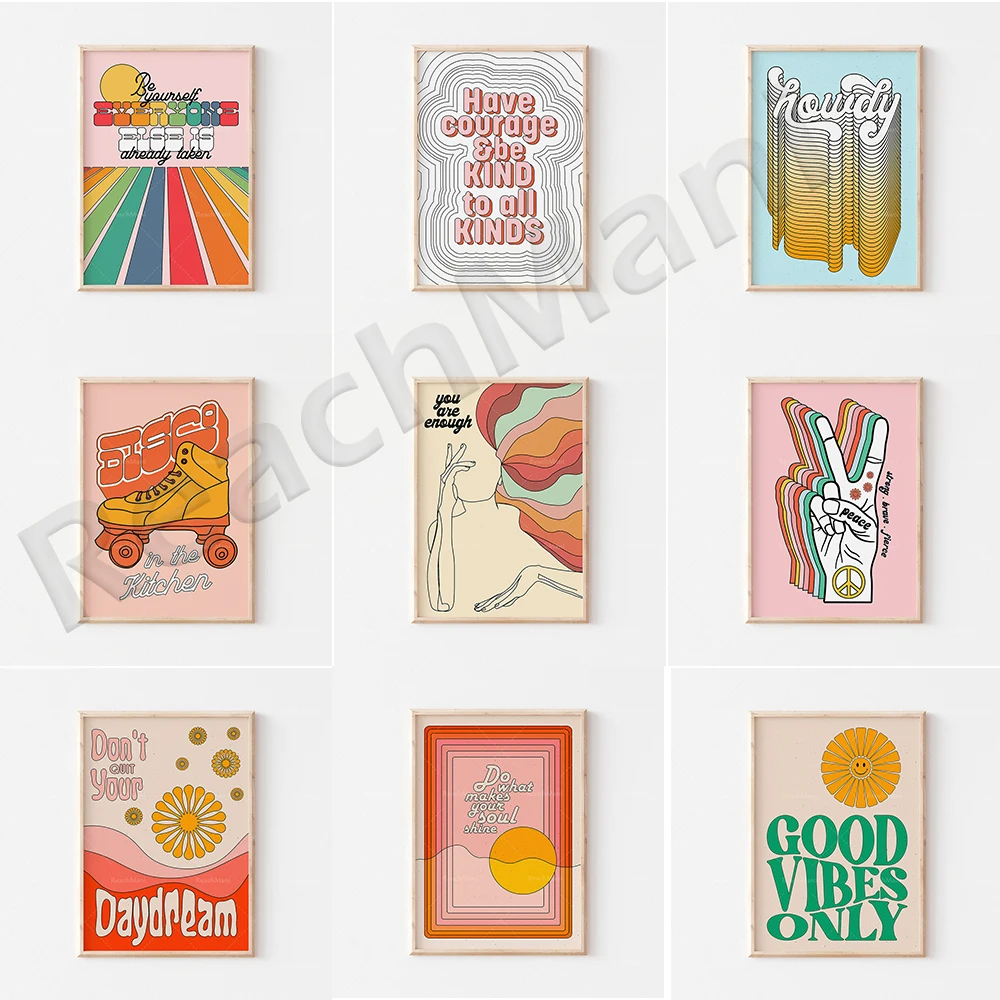 Be kind to your heart, grow up, positive quotes, feminist posters, aesthetics, famous sayings about life, art posters with decor