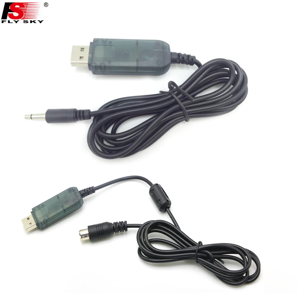 Flysky Simulator Cable For Flysky FS-GT3B GT3 GT2 GT3B/Firmware Upgrade Download Data Cable For Flysky FS-I6 FS-CT6B Transmitter