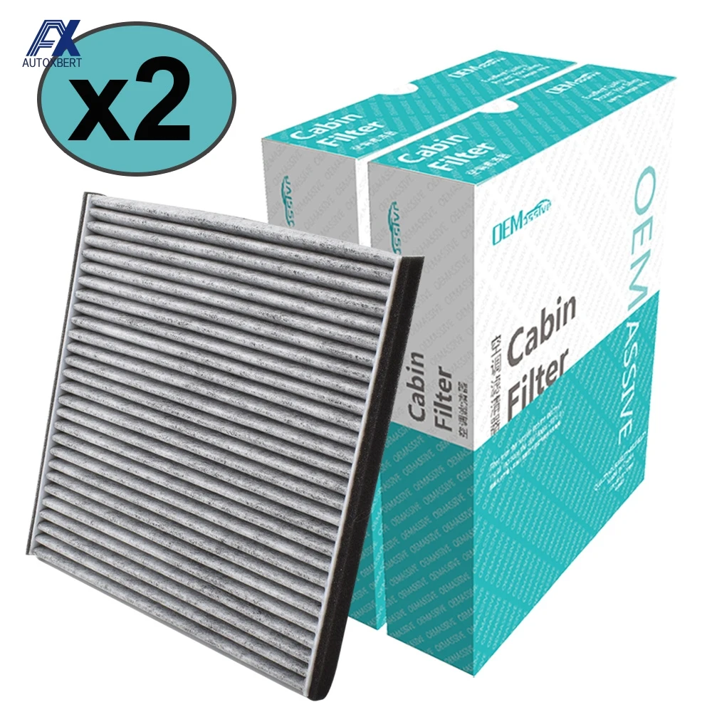 2x Car Pollen Cabin Air Filter 87139-33010 For Toyota Camry Yaris Subaru Legacy Outback BL BP 2003 2004 2005 2006 2007 2008 2009