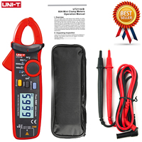 UNI-T UT211B Mini Portable Digital Clamp Meter True Effective Value Ammeter NCV Non-Contact AC Detection 17mm Small Jaw Design