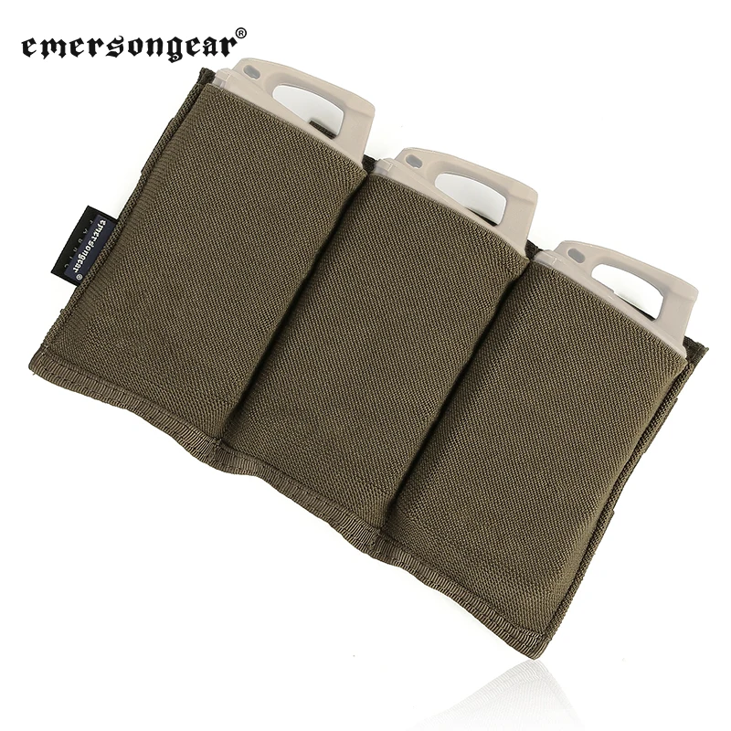 Emersongear Portaplacas MOLLE Triple Cargador Rifle M4 Táctico - imagen 4