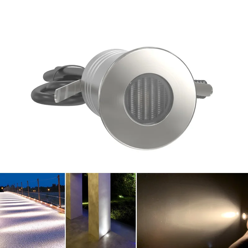 

IP67 Waterproof Buried Light 1W 3W LED Under Ground Lamp 12VDC Outdoor Garden Lawn Yard Path Way Inground Lighting DHL Shipping