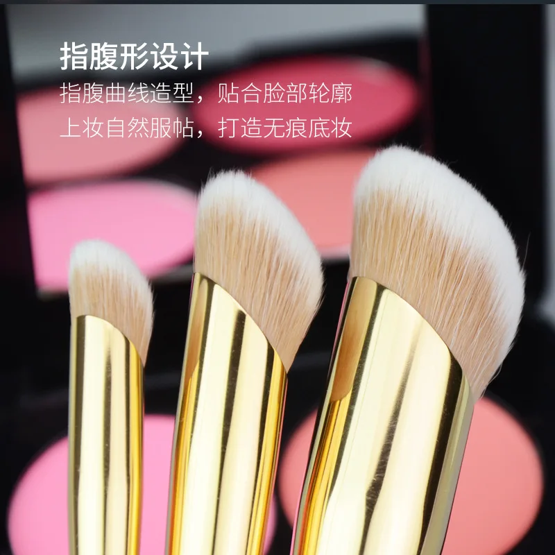 1pc Angled Foundation Makeup brushes Liquid detail Concealer Make up brushes rhombus cover up Face essential cosmetic tools