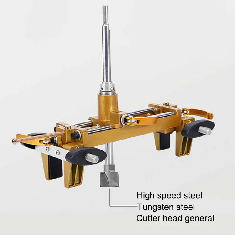 Frese per porte in legno frese HSS punte per utensili in acciaio al tungsteno per la lavorazione del legno sgancio rapido dispositivo di blocco