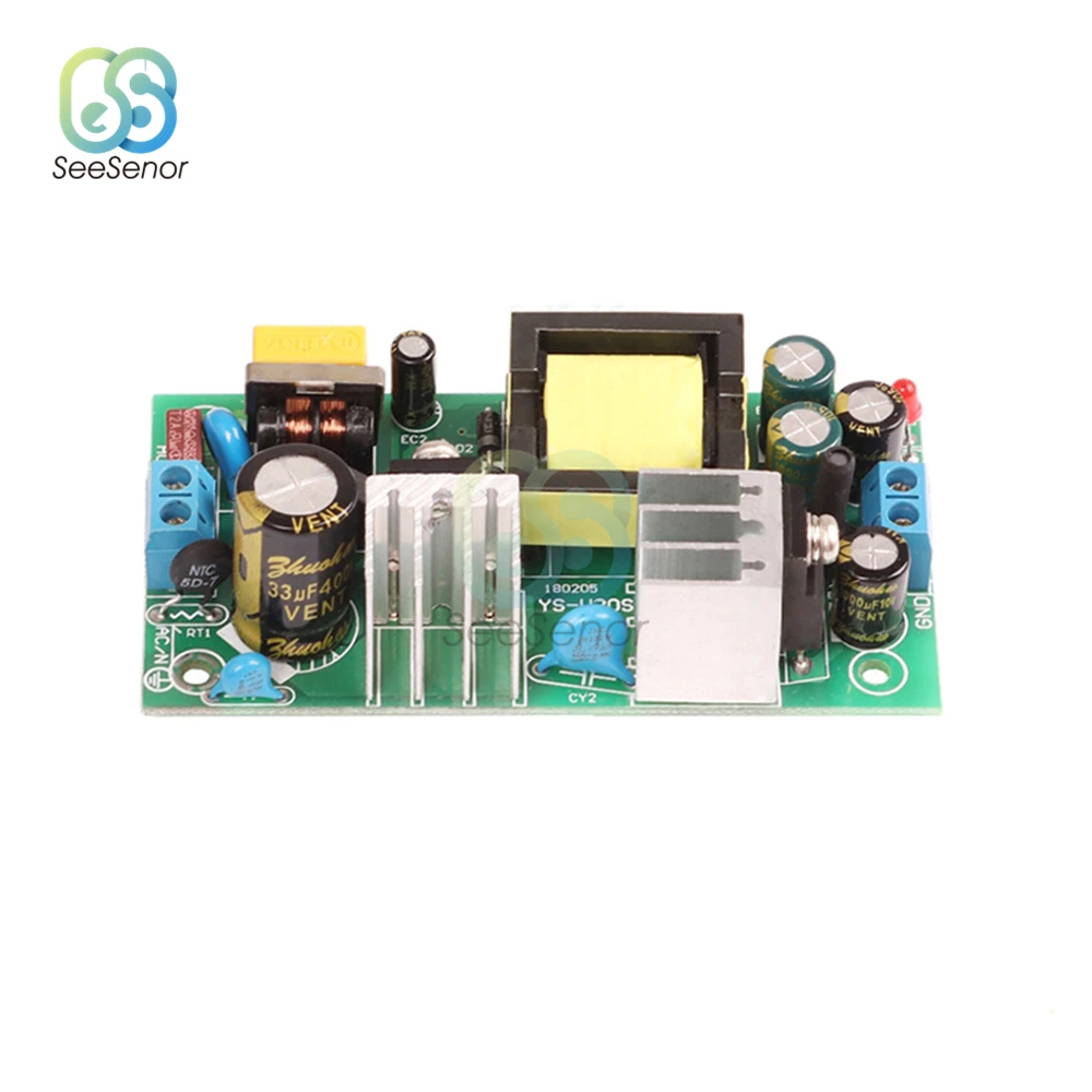 AC-DC 5V 3A 12V 2A 24V 1A Chuyển Đổi Nguồn Điện Module Trần Mạch 220V Đến 5V 12V 24V Ban Cho Thay Thế/Sửa Chữa