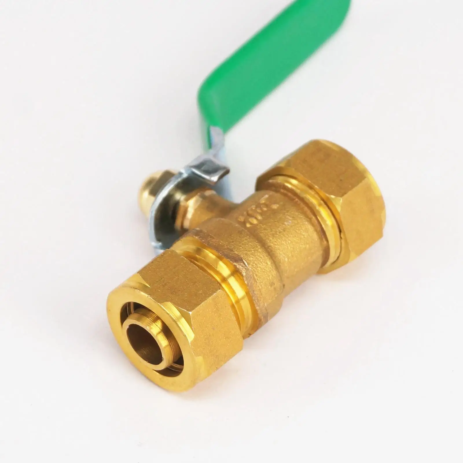 

Fit Pex-AL-Pex Tube Outer Diameter 16/18/20/25mm Equal Brass Ball Vave For Solar Water Heater