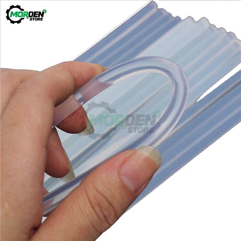 10Pcs/lot 7mm Transparent Hot Melt Glue Stick For Heating Glue Gun High Viscosity Glue Glue Stick Repair Tool Kit DIY Hand Tool