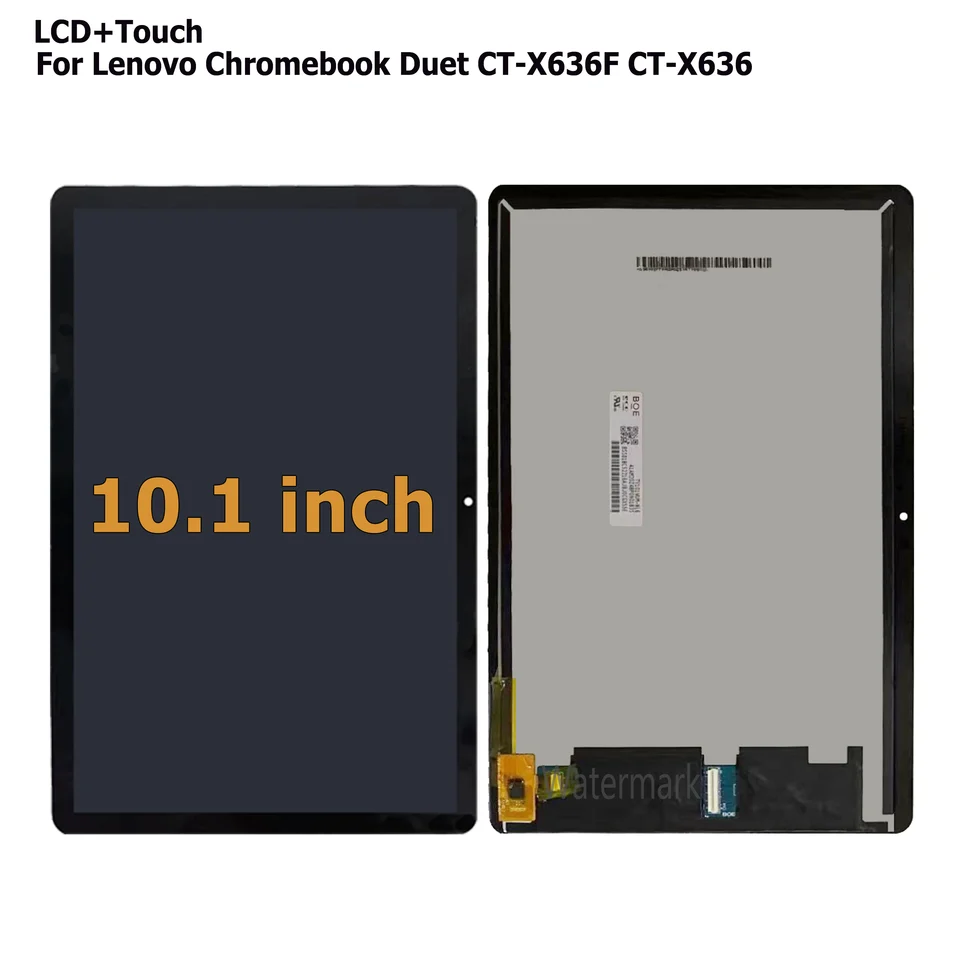 Lenovo Chromebook用の交換用LCDタッチスクリーンパネル,CT-X636F x CT