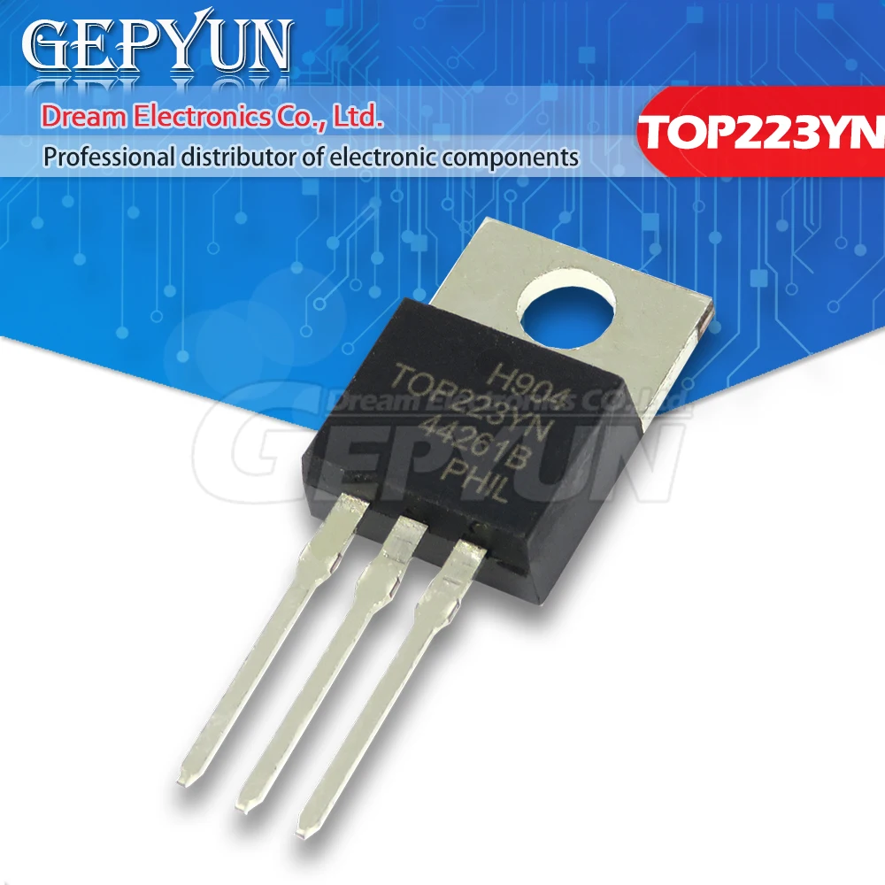 10pcs TOP223YN TO220 TOP223 TO-220 223YN TOP223Y Three-terminal Off-line PWM Switch