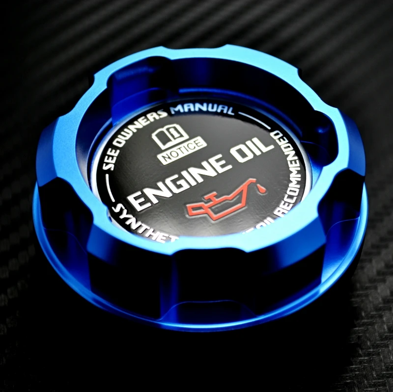 Blue Aluminum ENGINE Oil Cap for 93-97 FORD PROBE 2.0L 4 CYL FSDE ENGINE 91-96 FORD ESCORT GT BP 1.8L DOHC ENGINE