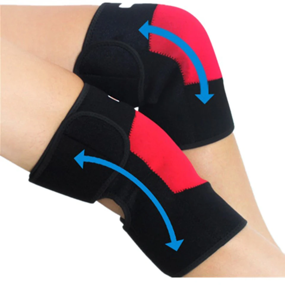 New Therapeutic Beactive Brace Point Pad Leg Black Presssure Brace Acupressure Sciatic Nerve Knee bandage knee pain relief tool