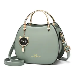 2022 NEUE Nette Kätzchen Damen Schulter Taschen Koreanische Mädchen Shell Kleine Tasche frauen Messenger Taschen Weibliche Handtasche Sac EIN haupt Femme