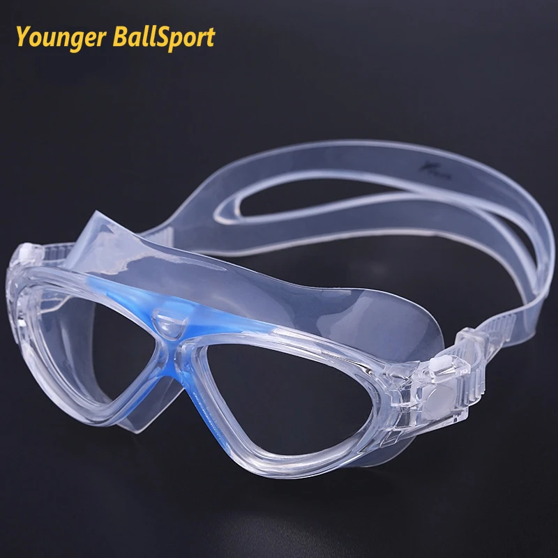 Myopia Swimming Goggles Professional Silicone Gear Scuba Diving Mask Adults Anti-Fog UV Waterproof Swim/Dive Men Women Goggles