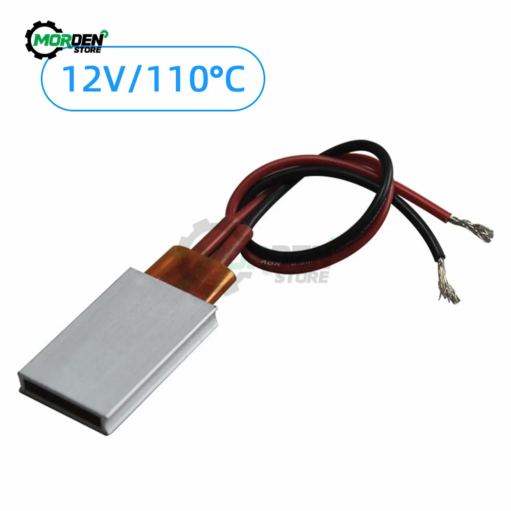 12V/24V/110V/220V 50*28.5*5mm Constant Temperature PTC Ceramic Plate Air Electric Heater Heating Plate Home Garden Supply