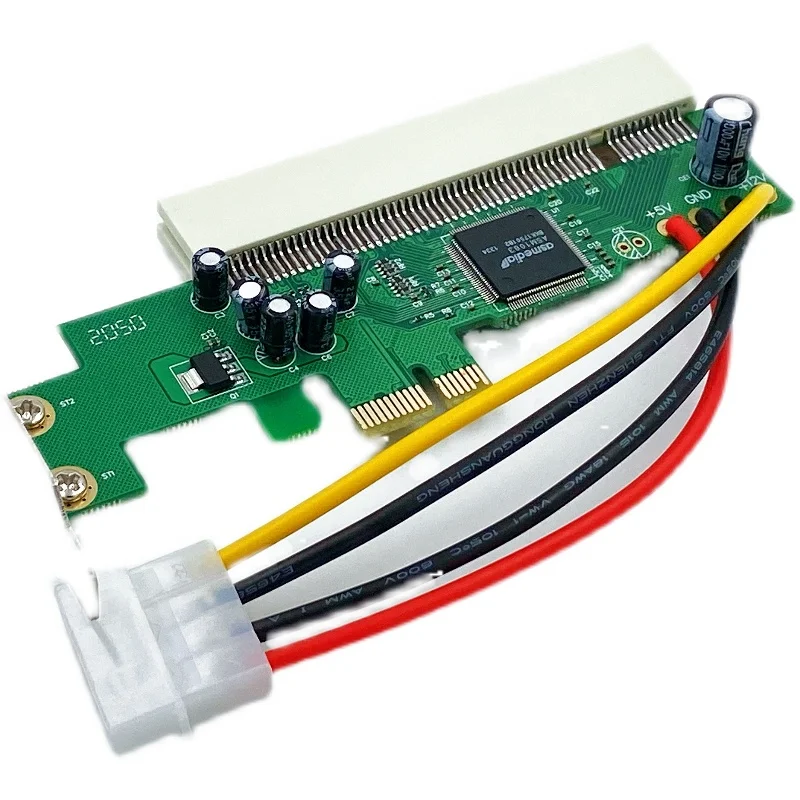 PCIE to PCI Adapter Card PCIE to PCI Expansion Card ASM1083 Chip Supports Sound Card Network Card