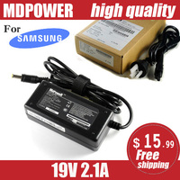 19V 2.1A AD-4019S 40W AC adapter For Samsung charger NC10 NC108 NC110 NC111 NC20 NC208 NC210 NC215 Sense 630 pro 680 850 N145