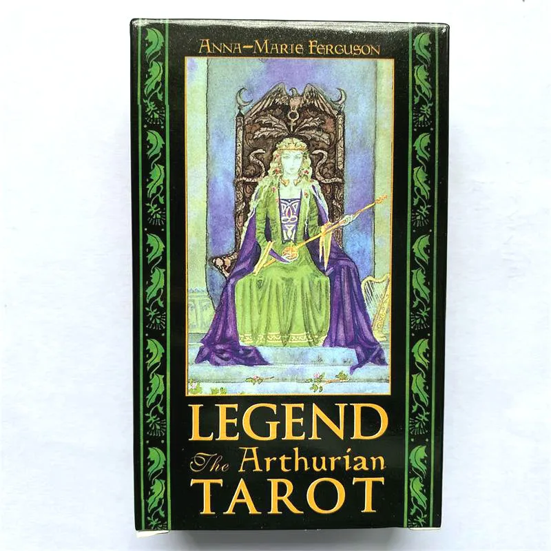 For The Legend Arthurian Tarot Cards English PDF Guidebook A 78 Tarot Deck Board Game Fate Divination for Adult Family  Gift