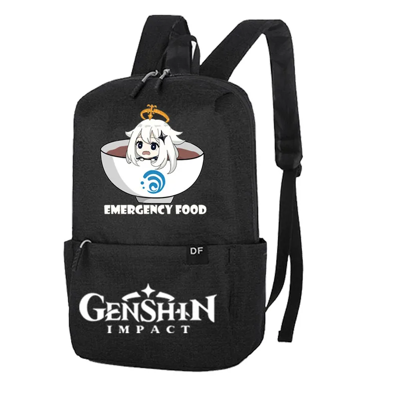 Genshin Impact original Xiaomi colorful small backpack thin men's and women's simple student school bag 10L daily casual sports