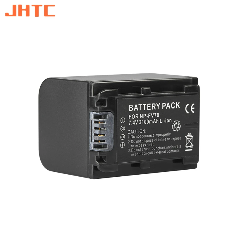 NP FV70 NP-FV70 NPFV70 Camera Battery 2100mAh for Sony NP FV50 FV30 HDR-CX230 HDR-CX150E HDR-CX170 CX300 Z1 Batteries