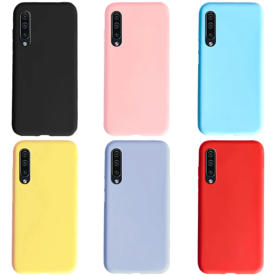 Silicone Case For Samsung A30s A30 s Cute Slim Cover Case For Samsung Galaxy A30s A 30 s SM-A307F A307F Matte Cover Bumper 6.4''