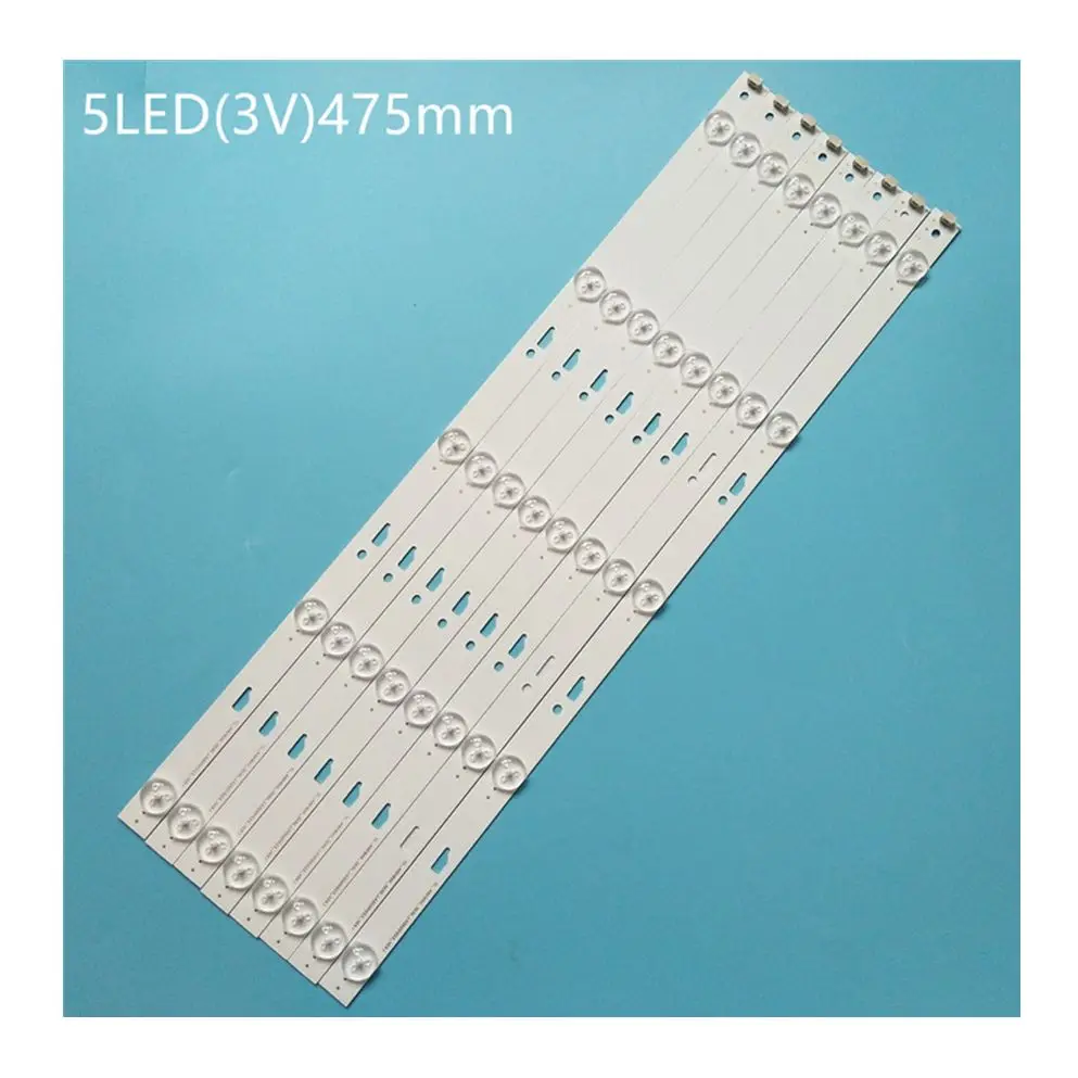 8pcs LED strip for TCL 49D1600 ODM 49_D1600 8X5 3030C LX20160826 49L510U18 49E301 49U3600C CRH-AT493030080569QREV1.0