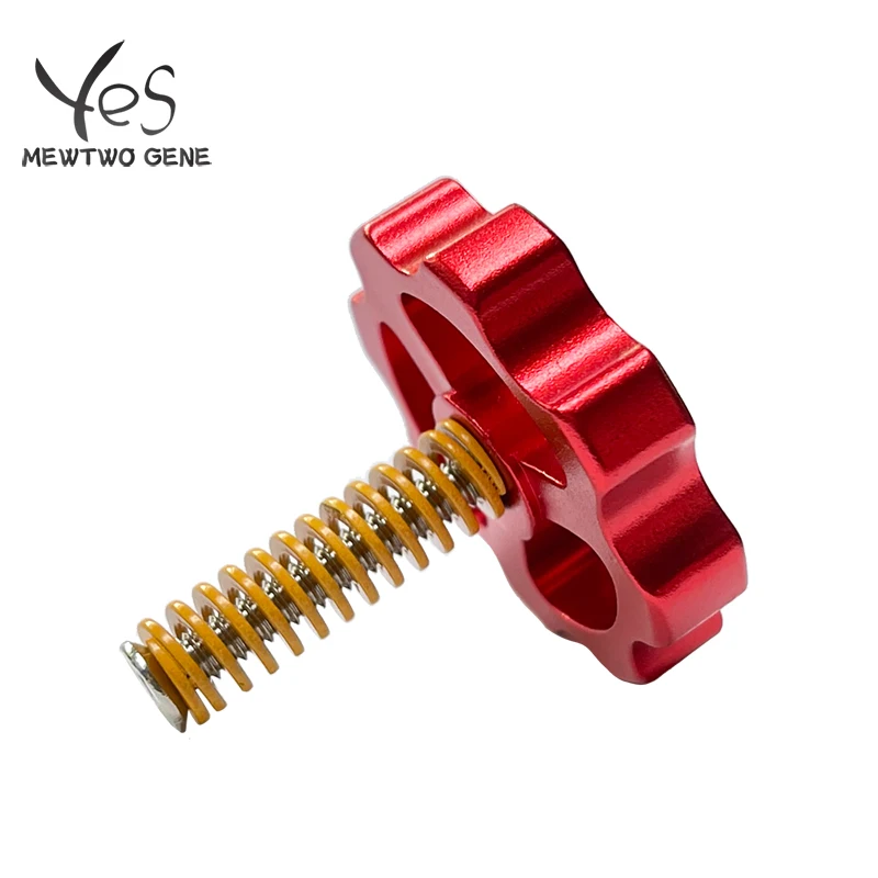 4set 3D Printer Heat Bed Twist Leveling Nut M3/M4 Hotbed Platform Level Nut Spring Screws Knob Parts for CR-10 Ender 3