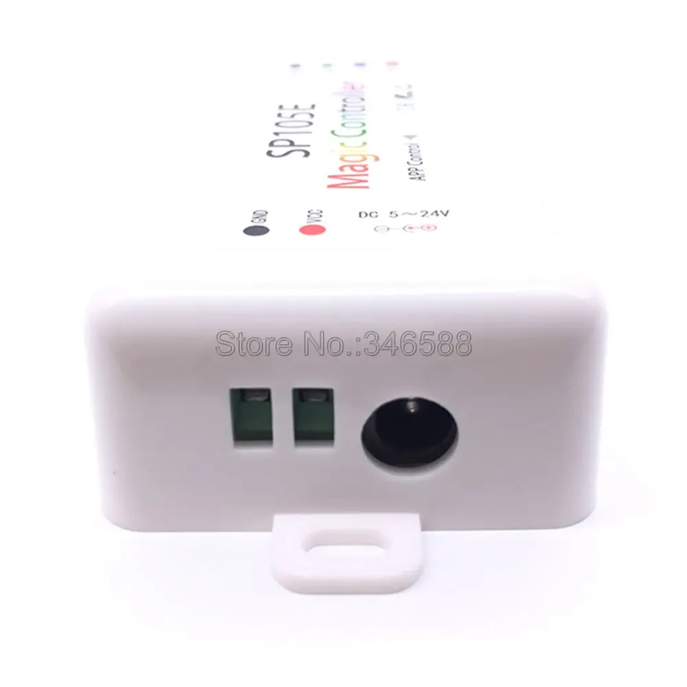 SP105E LED Controller 4.0 Bluetooth APP Control for DC5-24V WS2801 WS2811 WS2812B SK6812 LDP8806 APA102 LED Strip 2048 Pixels