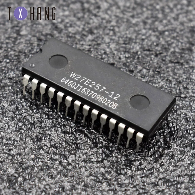 1/5/10PCS W27E257-12 W27E257 27E257  Test  DIP-28 diy electronics