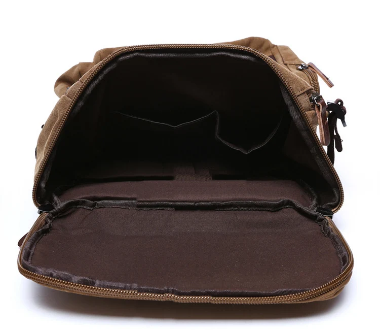 Männer Rucksack Vintage Leinwand Rucksack Schule Tasche männer Reisetaschen Große Kapazität Rucksack Laptop Rucksack Tasche Rucksack – Detail 27