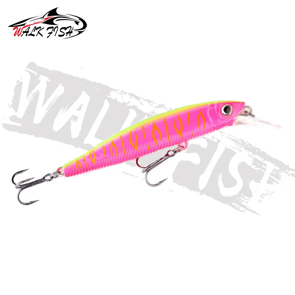 Walk Fish Wobbler Minnow 100mm 10g – Cebo jerkbait para lubina - imagen 5
