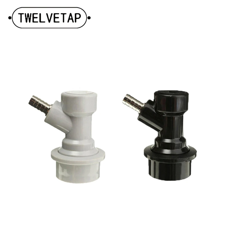 Beer Keg Connector Dispenser Pagoda Thread Head Ball Lock Keg Disconnect Connectors Set Ball Lock Beer Faucet Home Brewing 2pcs