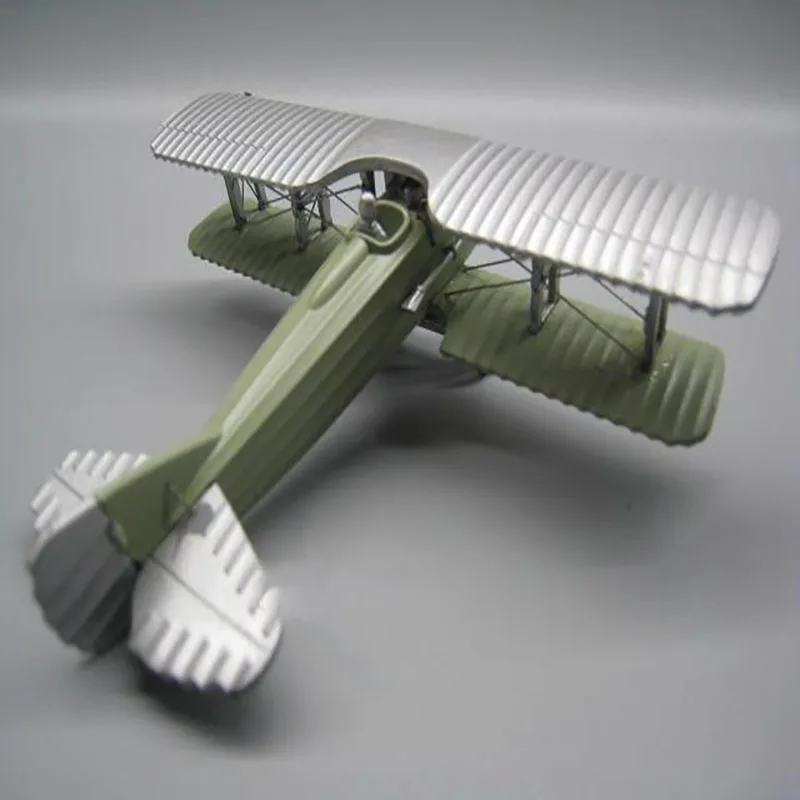 Diecast  1/72 1916 SPAD S.VII Biplane Fighter Model Plain Desktop Decoration Adult Model Airplane Gift