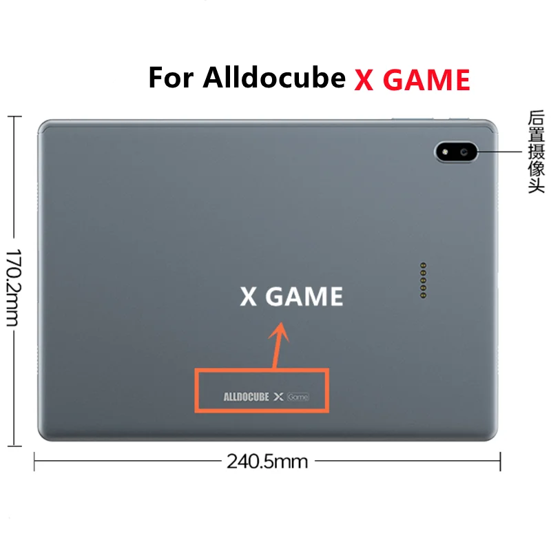 Newest Case Cover for Alldocube X GAME 10.5 Inch Tablet Pc Stand Pu Leather Case for X game+ Film Gifts