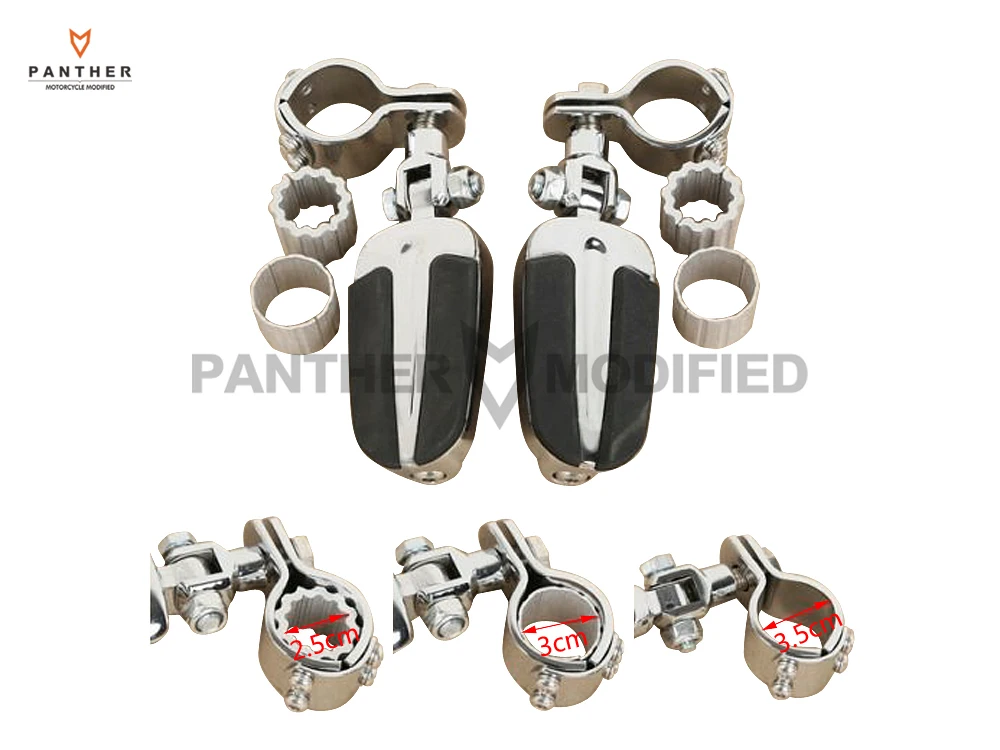 

25mm 35mm Motorcycle Foot Pegs Moto Foot Rest case for Yamaha XV250 Suzuki C109R KAWASAKI VULCAN VN400 Honda Shadow GL1800