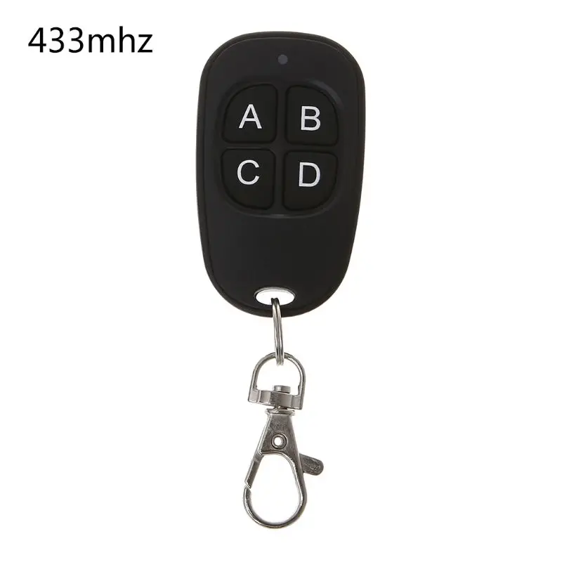 Waterproof Remote Control 4-button for Smart Copy Controller Wireless Transmitter Garage Door Opener 315MHz/433MH