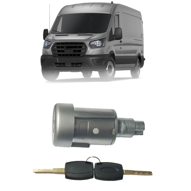 Ignition Barrel Lock Ignition Switch with 2 Keys Kits for Ford Transit Custom Transit MK8 1926227