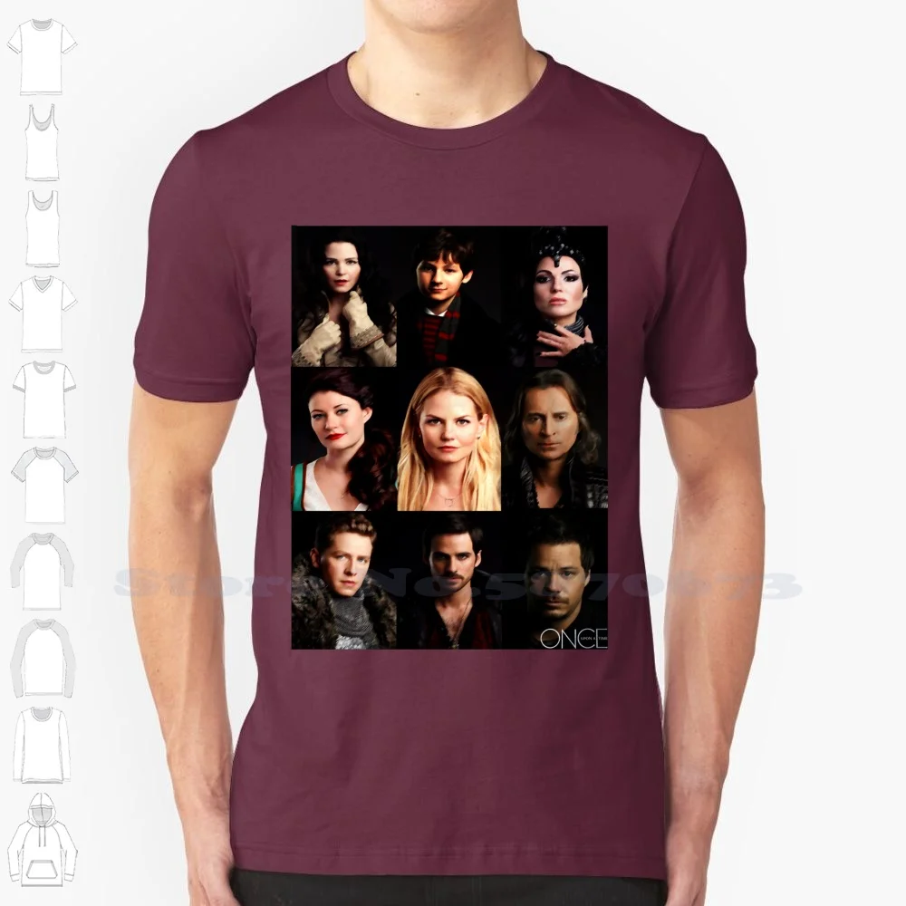 

Ouat, постеры, футболка из 100% хлопка Ouat Once Upon A Time, 3 символа сезона